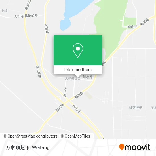 万家顺超市 map