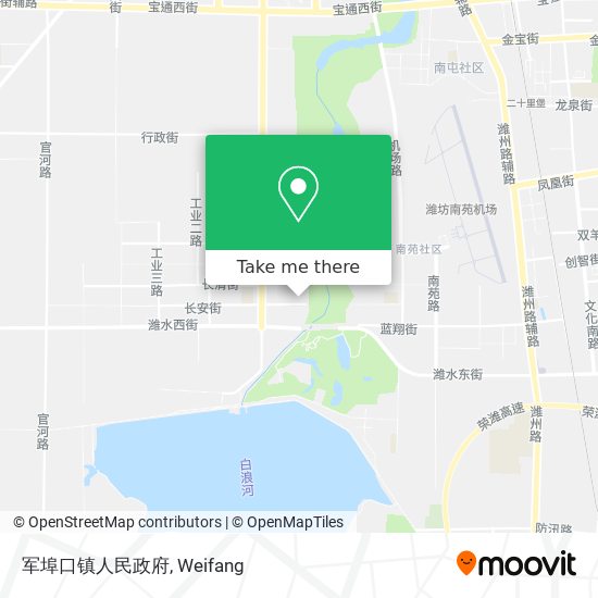 军埠口镇人民政府 map
