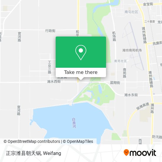 正宗潍县朝天锅 map