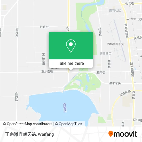 正宗潍县朝天锅 map