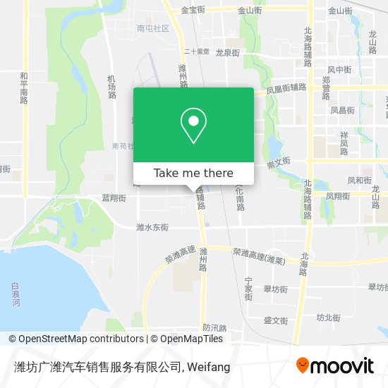 潍坊广潍汽车销售服务有限公司 map