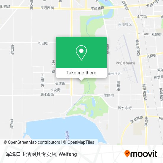 军埠口玉洁厨具专卖店 map