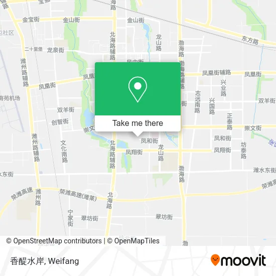 香醍水岸 map