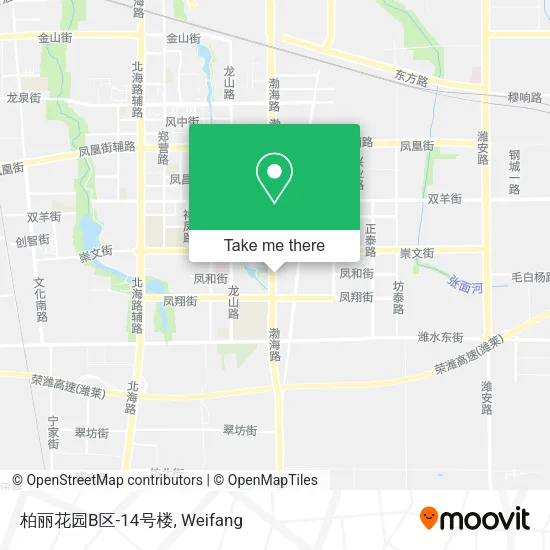 柏丽花园B区-14号楼 map
