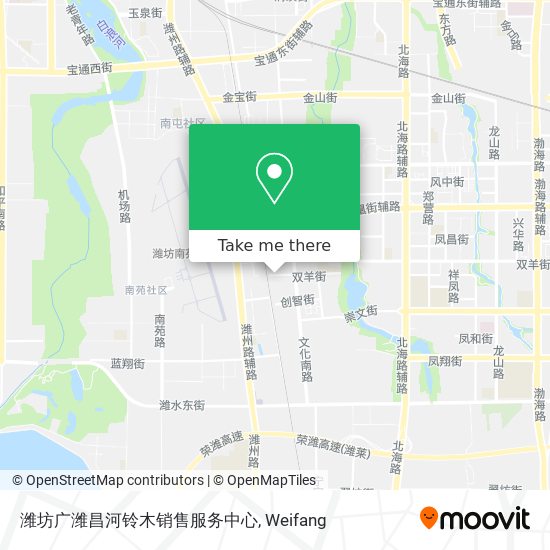潍坊广潍昌河铃木销售服务中心 map