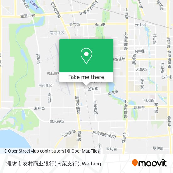 潍坊市农村商业银行(南苑支行) map
