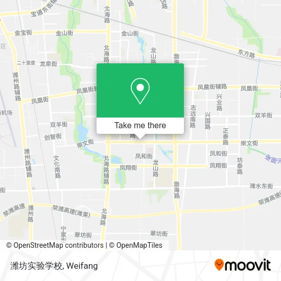 潍坊实验学校 map