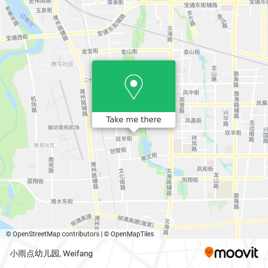 小雨点幼儿园 map