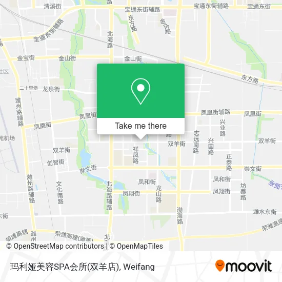 玛利娅美容SPA会所(双羊店) map