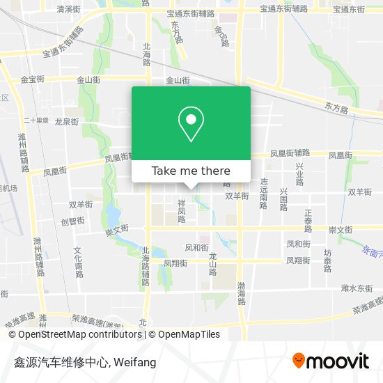 鑫源汽车维修中心 map