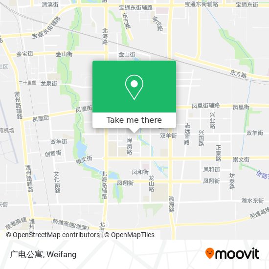 广电公寓 map