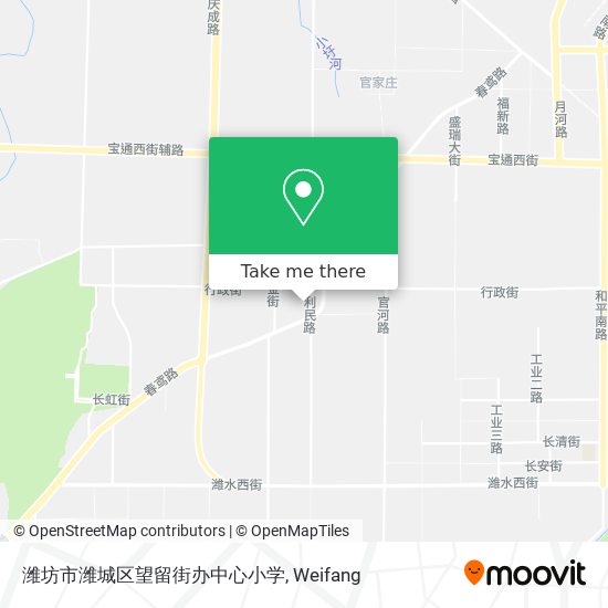潍坊市潍城区望留街办中心小学 map