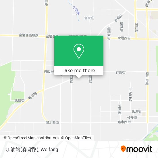 加油站(春鸢路) map