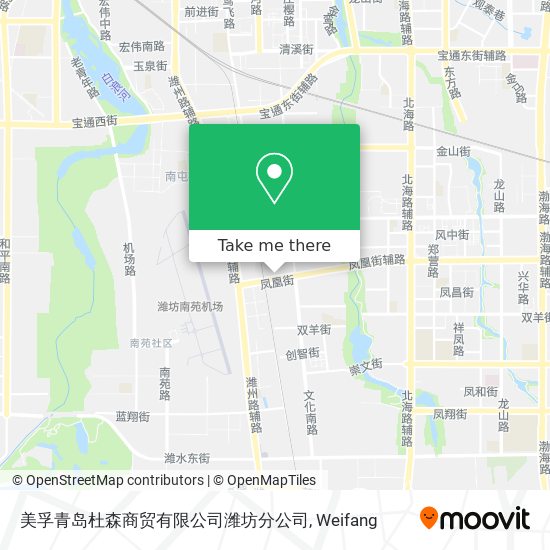 美孚青岛杜森商贸有限公司潍坊分公司 map