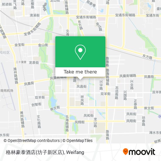 格林豪泰酒店(坊子新区店) map