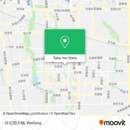 许记四大锅 map