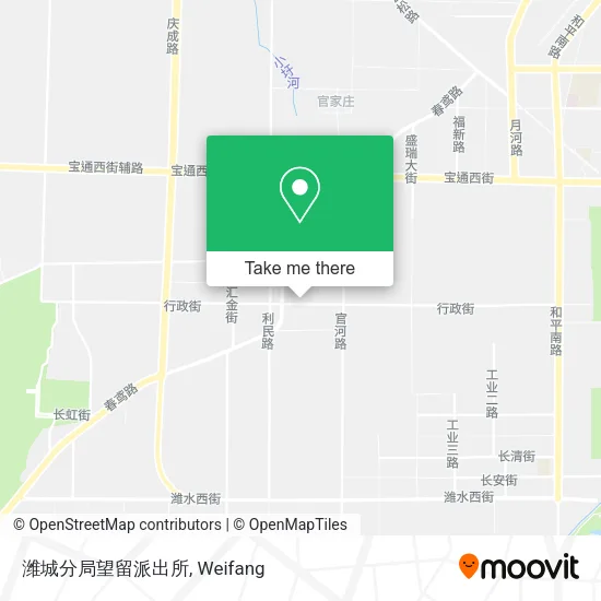 潍城分局望留派出所 map