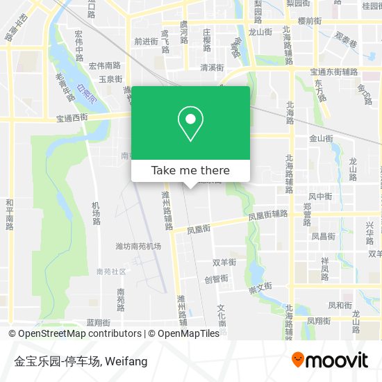 金宝乐园-停车场 map