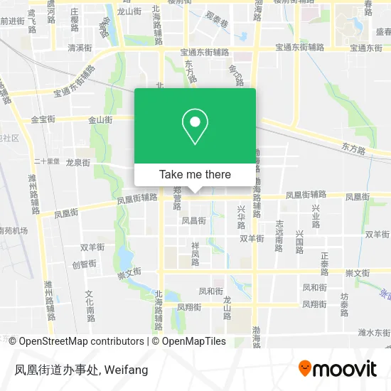 凤凰街道办事处 map