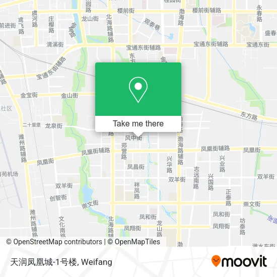 天润凤凰城-1号楼 map