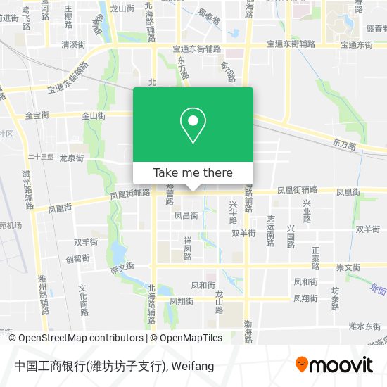 中国工商银行(潍坊坊子支行) map