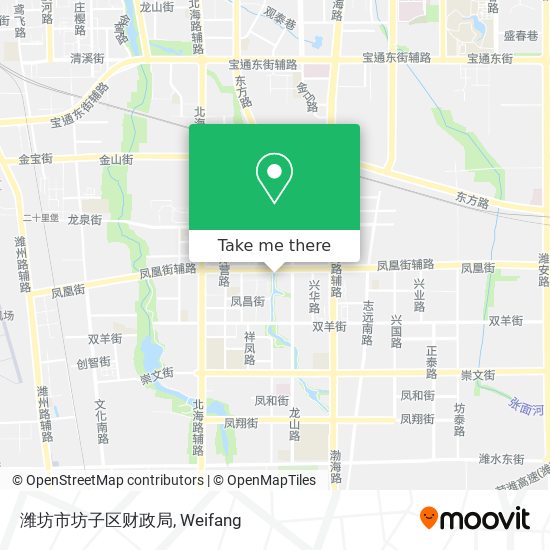 潍坊市坊子区财政局 map