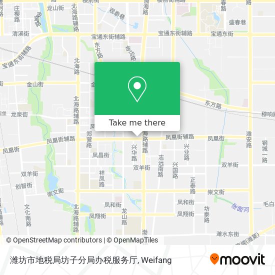 潍坊市地税局坊子分局办税服务厅 map