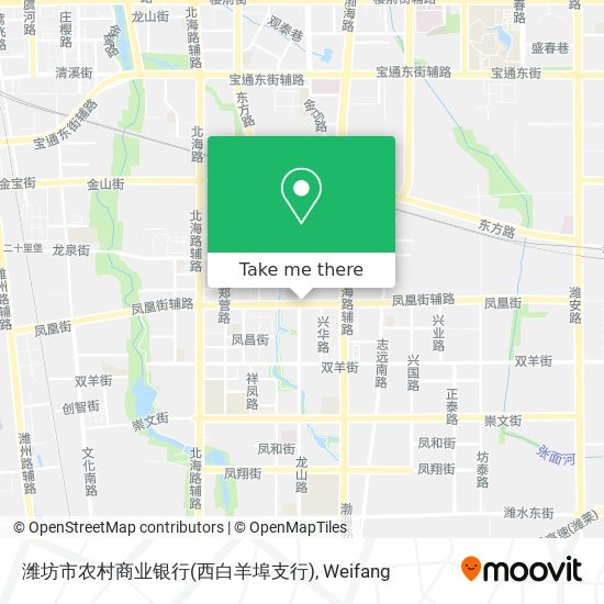 潍坊市农村商业银行(西白羊埠支行) map