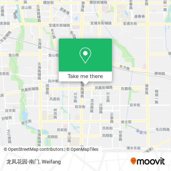 龙凤花园-南门 map