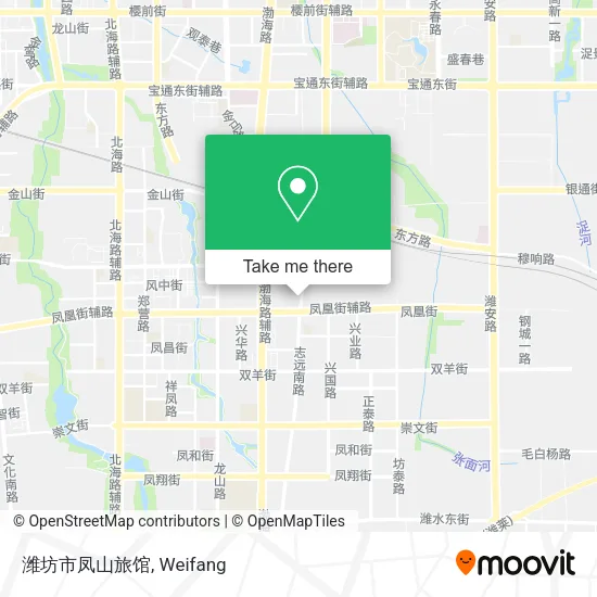 潍坊市凤山旅馆 map