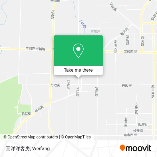 喜洋洋客房 map