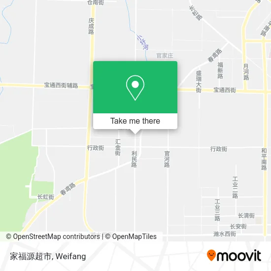 家福源超市 map