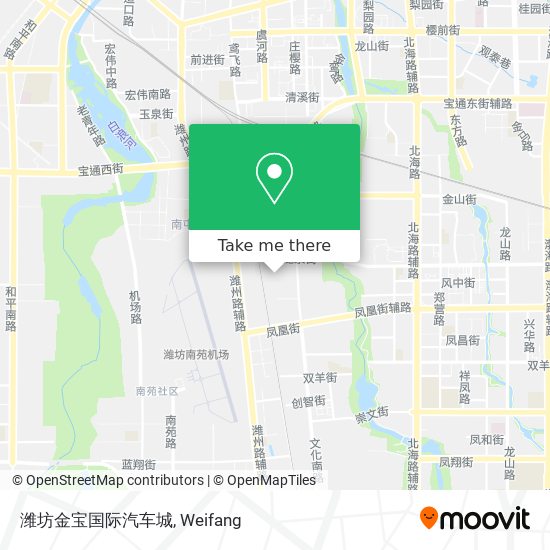 潍坊金宝国际汽车城 map