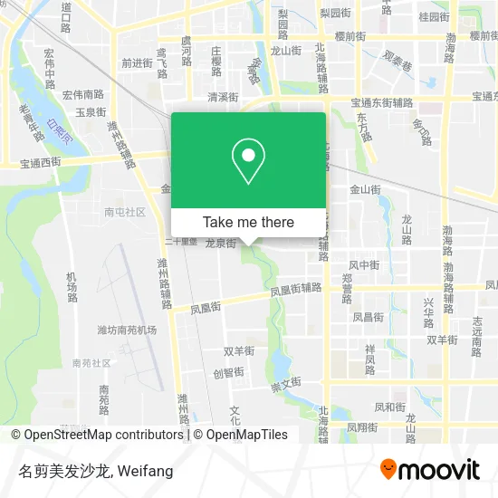 名剪美发沙龙 map