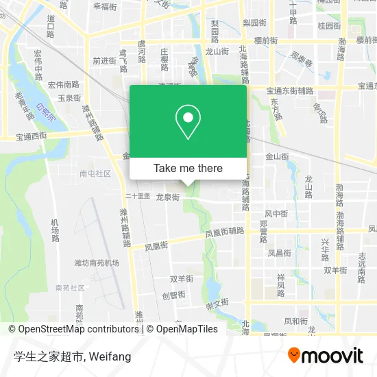 学生之家超市 map