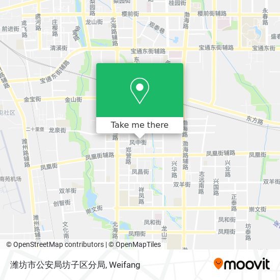 潍坊市公安局坊子区分局 map