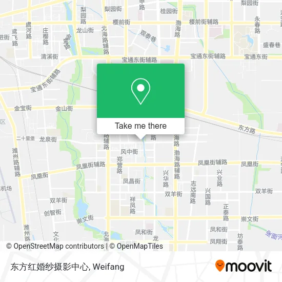 东方红婚纱摄影中心 map