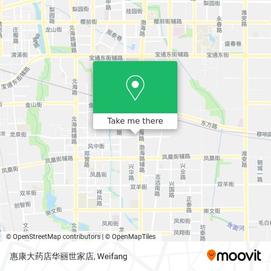惠康大药店华丽世家店 map