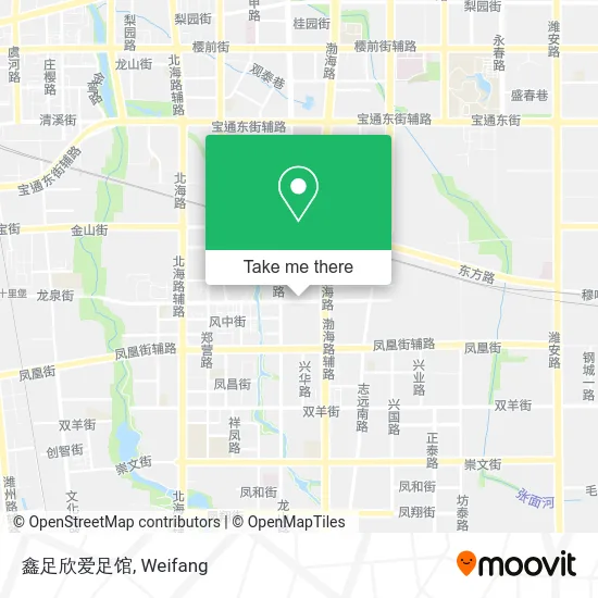 鑫足欣爱足馆 map