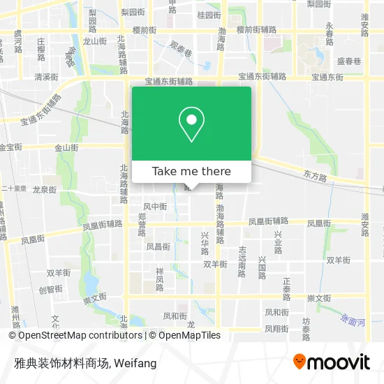 雅典装饰材料商场 map