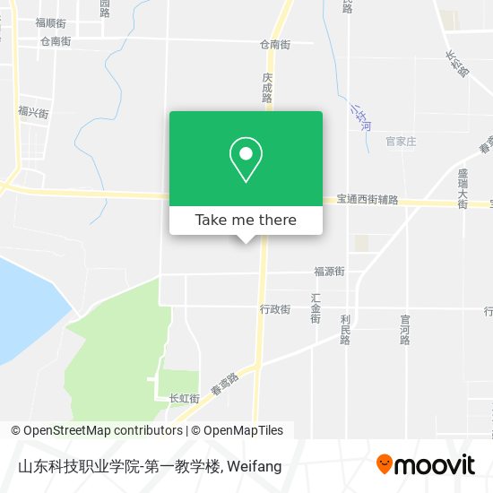 山东科技职业学院-第一教学楼 map