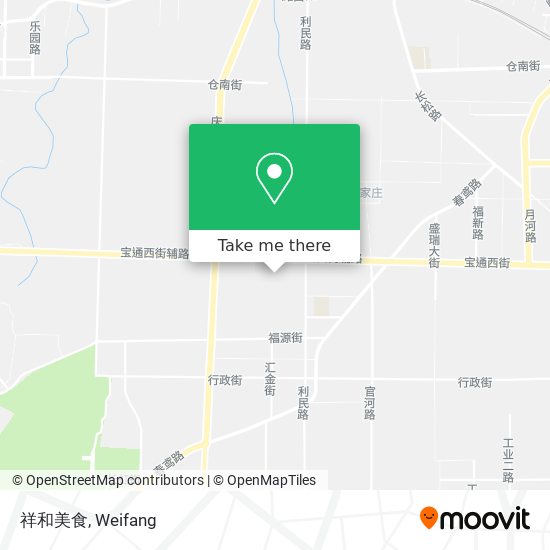 祥和美食 map