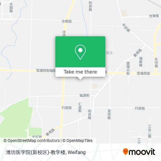 潍坊医学院(新校区)-教学楼 map