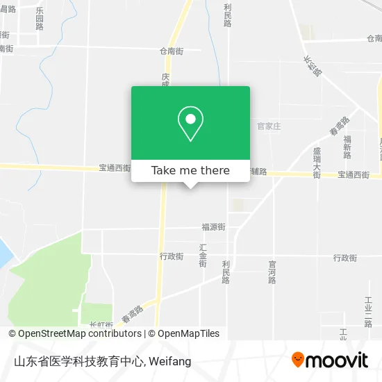山东省医学科技教育中心 map