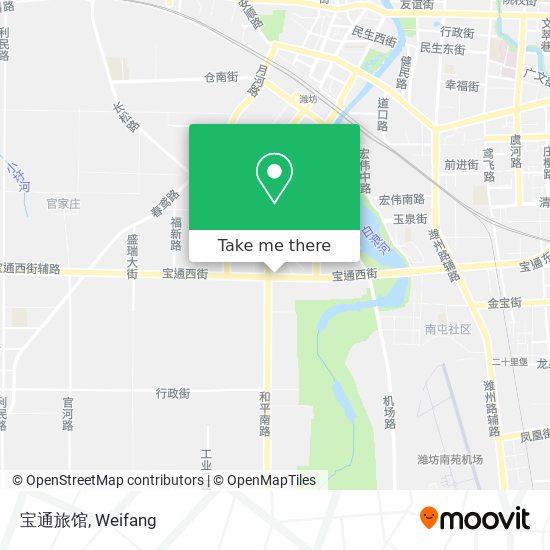 宝通旅馆 map