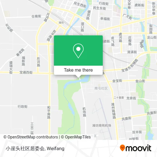 小崖头社区居委会 map