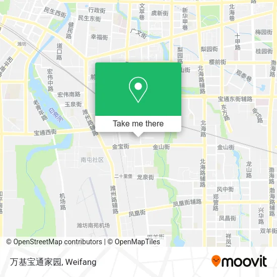 万基宝通家园 map