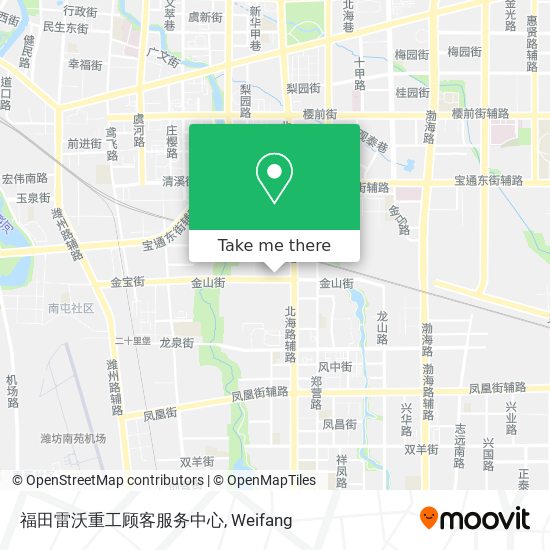 福田雷沃重工顾客服务中心 map