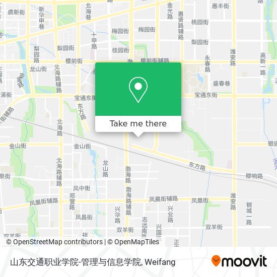 山东交通职业学院-管理与信息学院 map