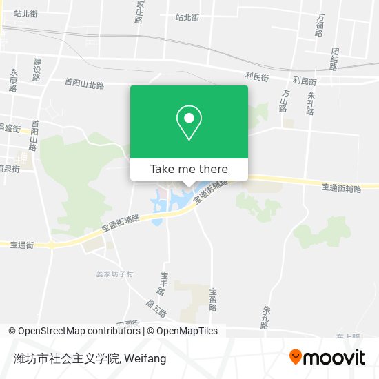 潍坊市社会主义学院 map